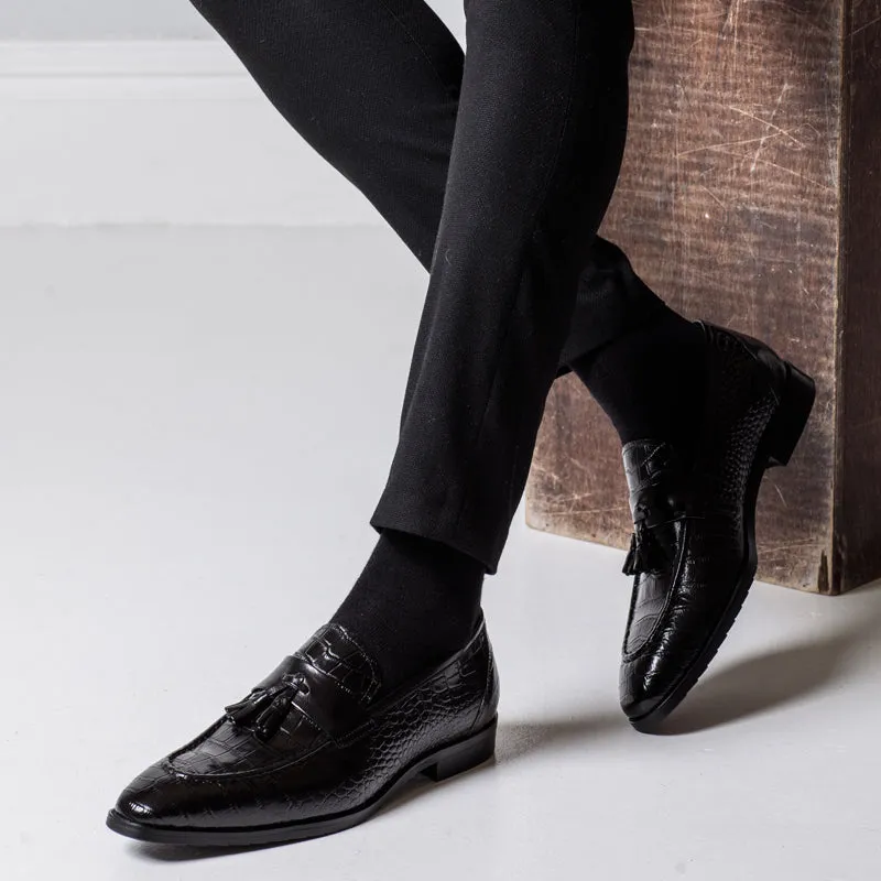 Chief tassel Loafer - Black