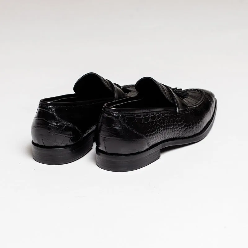 Chief tassel Loafer - Black
