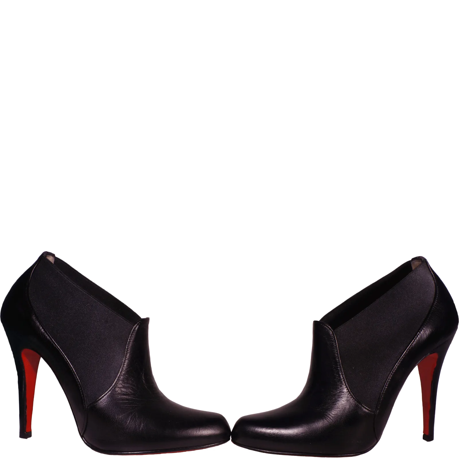 CHRISTIAN LOUBOUTIN BLACK ANKLE BOOT