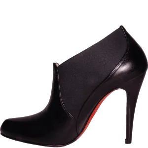 CHRISTIAN LOUBOUTIN BLACK ANKLE BOOT