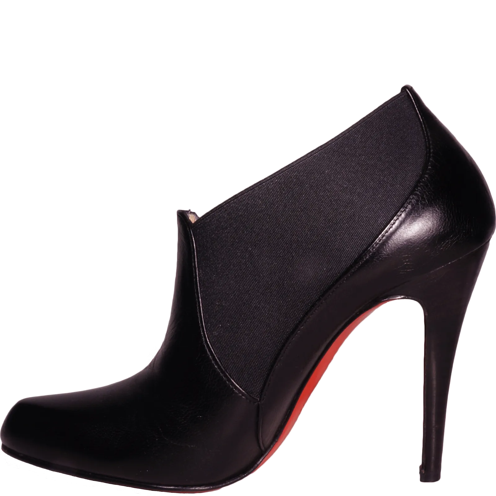 CHRISTIAN LOUBOUTIN BLACK ANKLE BOOT