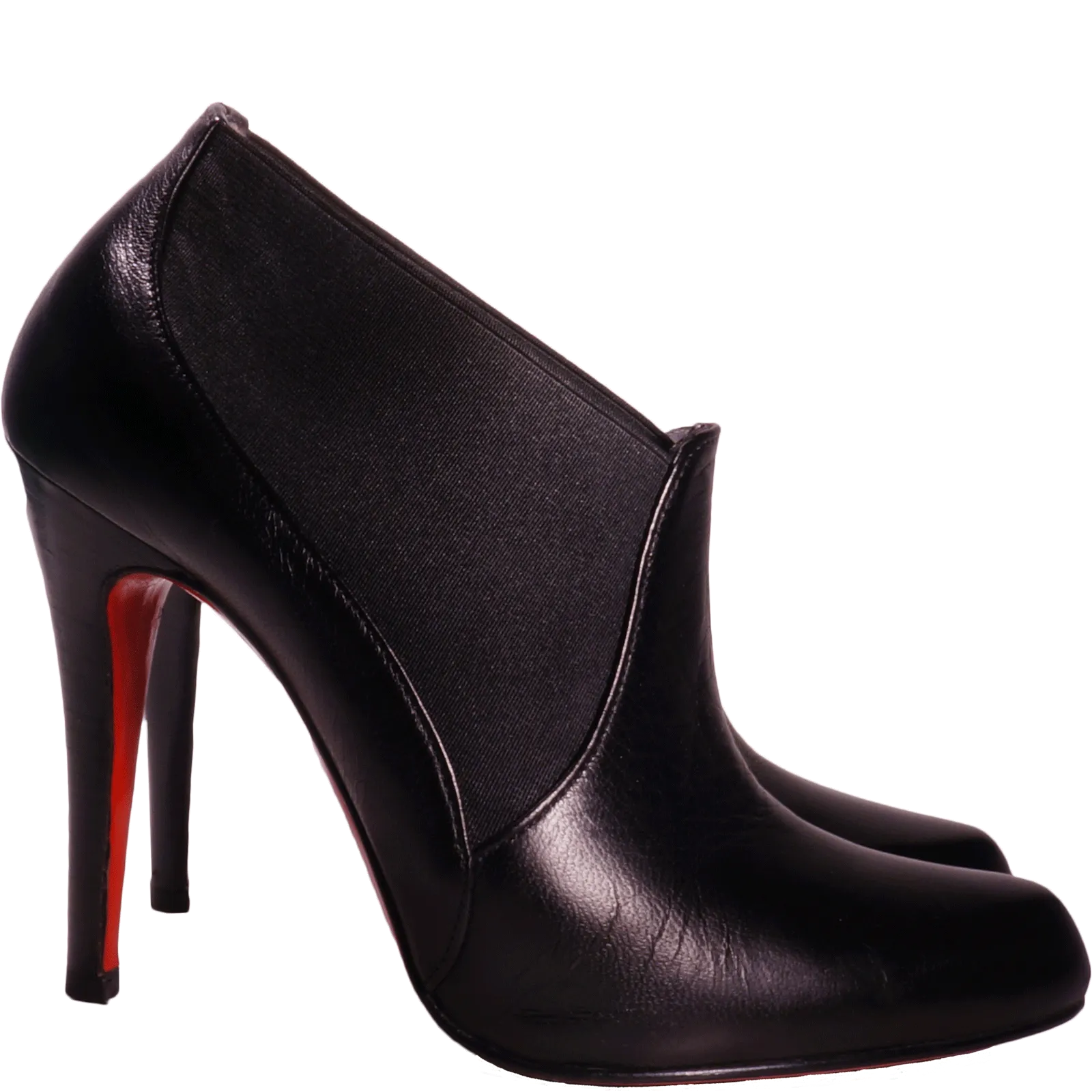 CHRISTIAN LOUBOUTIN BLACK ANKLE BOOT