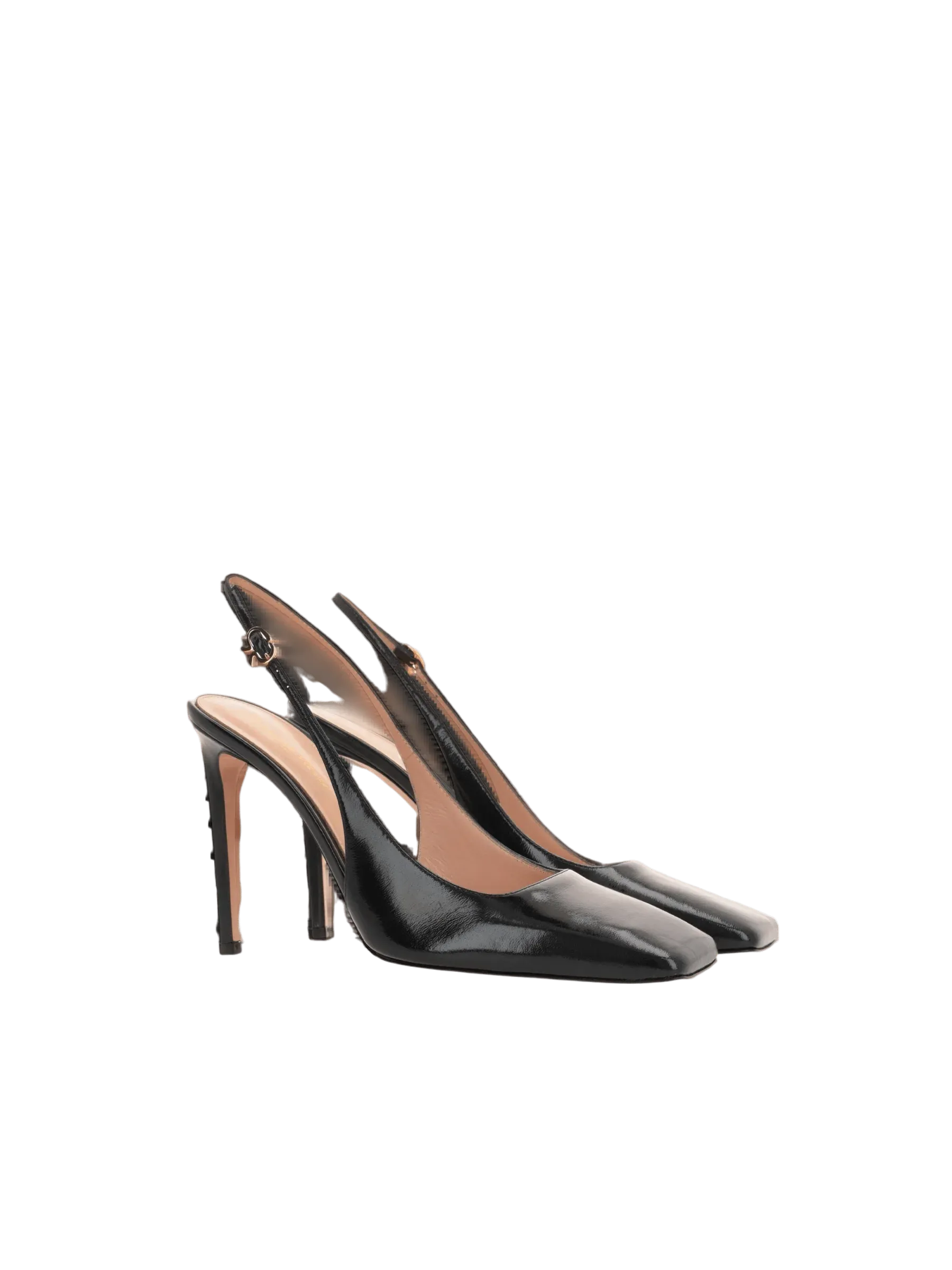 Christina Slingback Pumps in Patent Leather