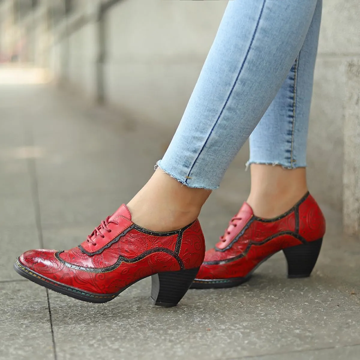 Ciuyurra Vintage Women Brogues