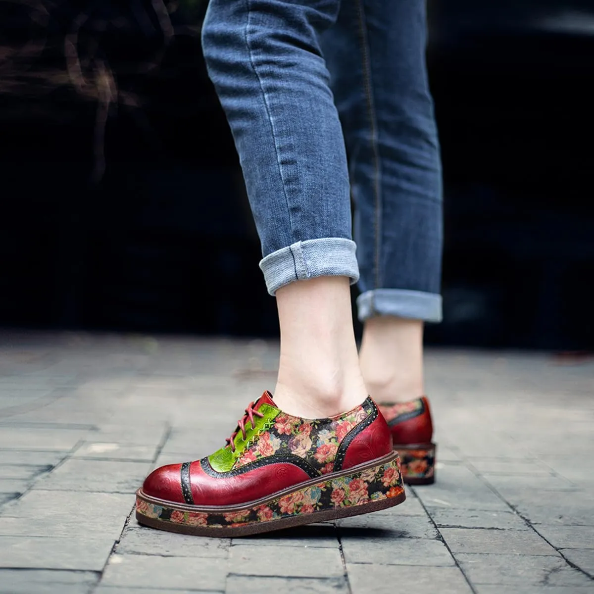 Ciuyurra Vintage Women Brogues
