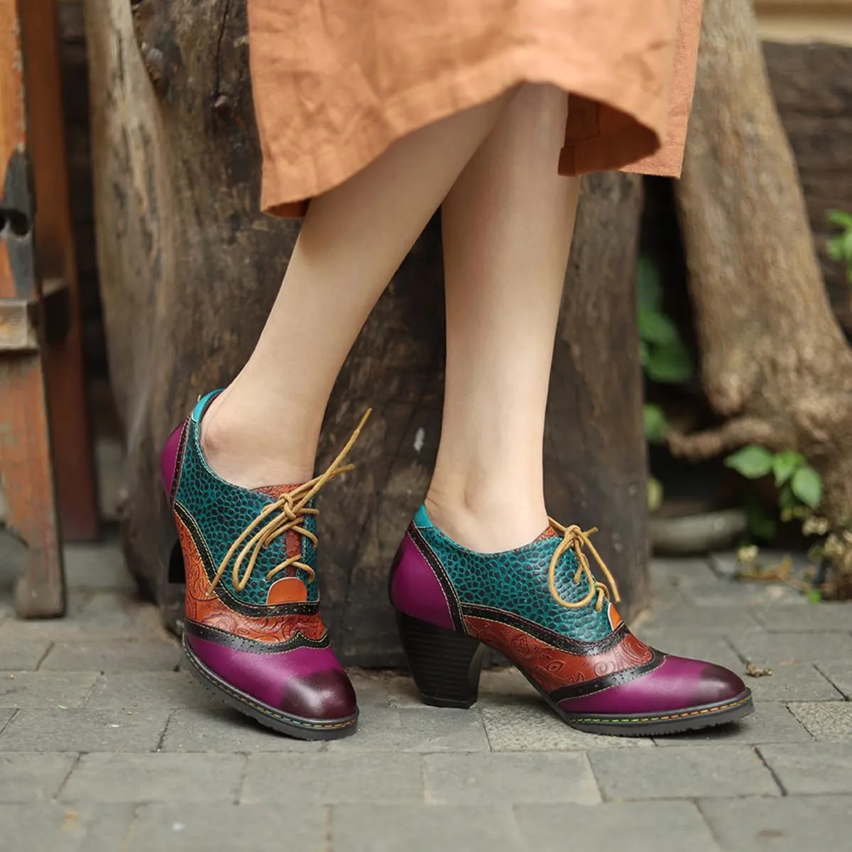 Ciuyurra Vintage Women Brogues