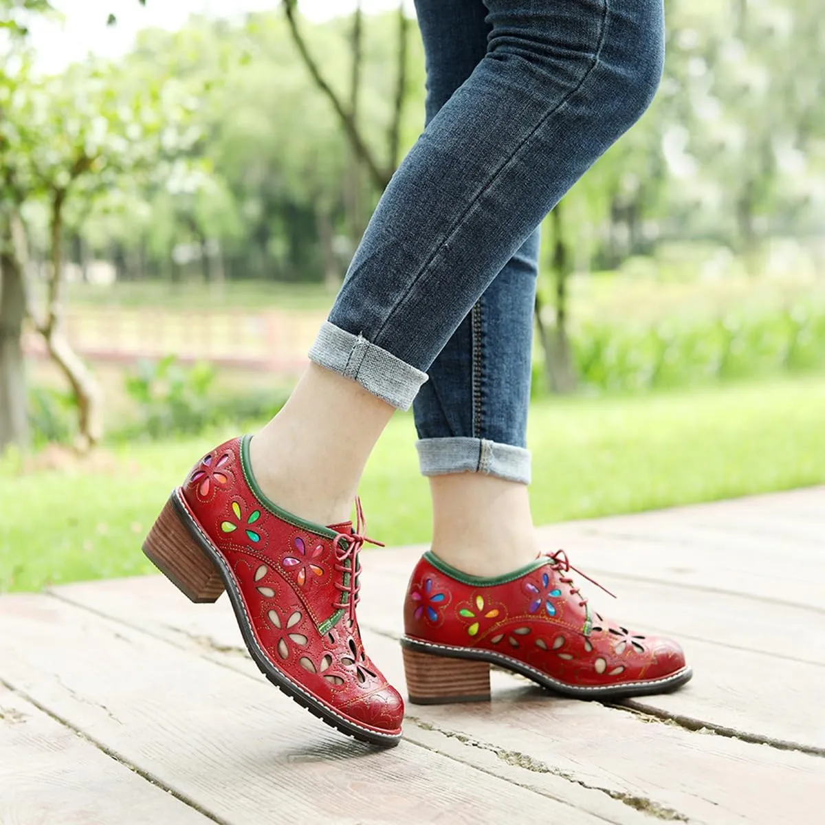 Ciuyurra Vintage Women Brogues
