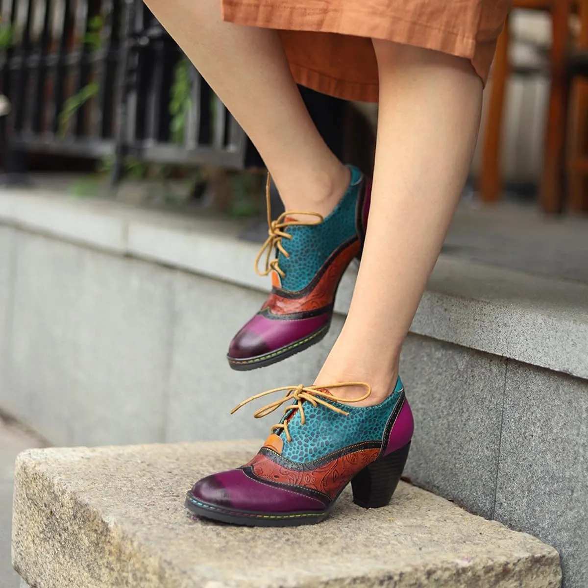 Ciuyurra Vintage Women Brogues