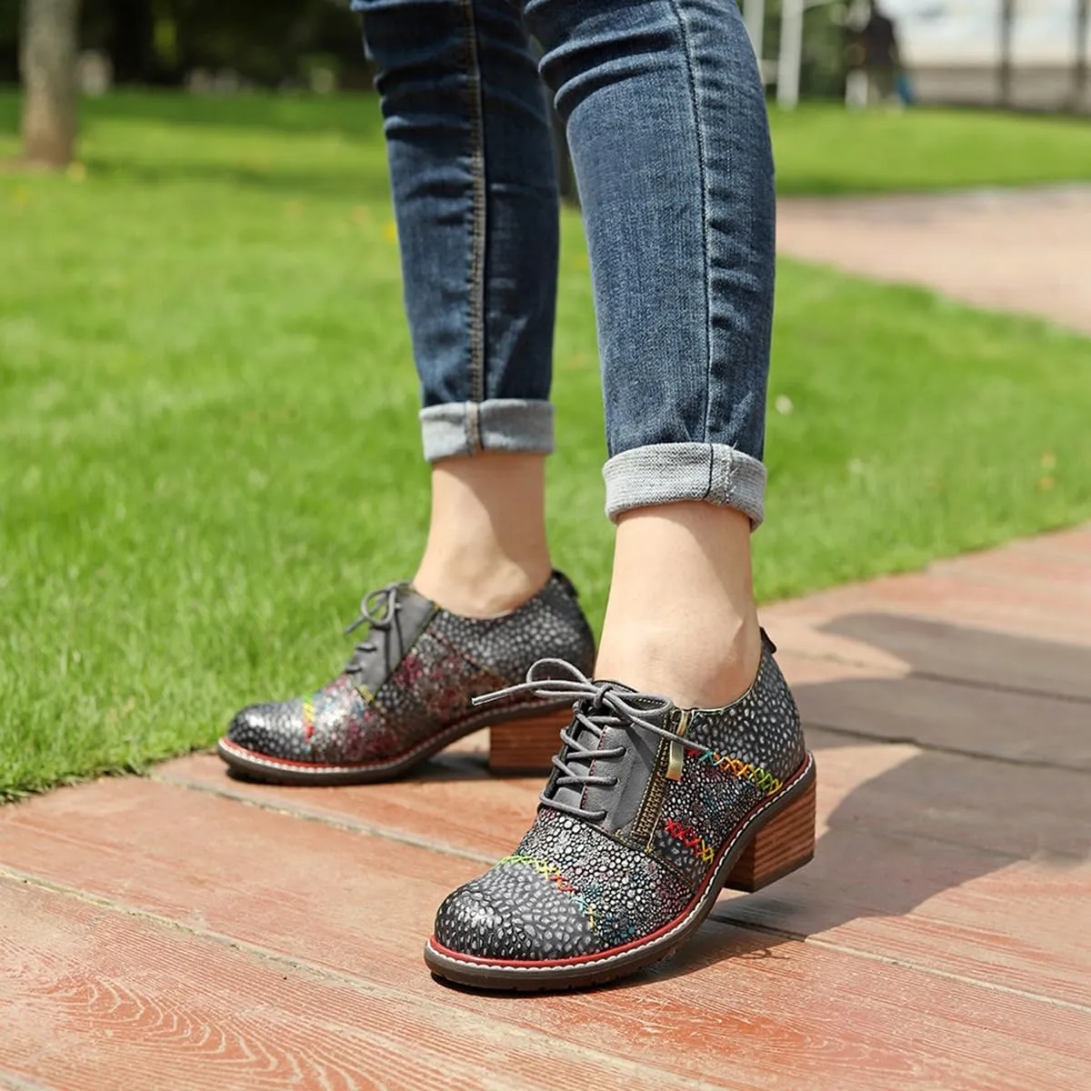 Ciuyurra Vintage Women Brogues