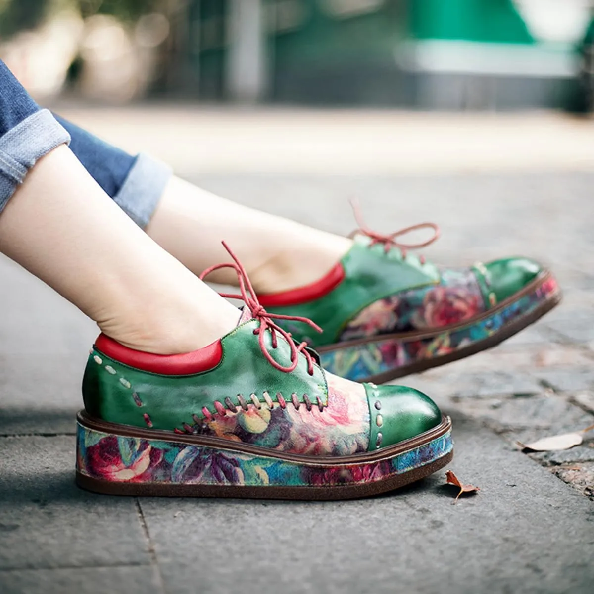 Ciuyurra Vintage Women Brogues