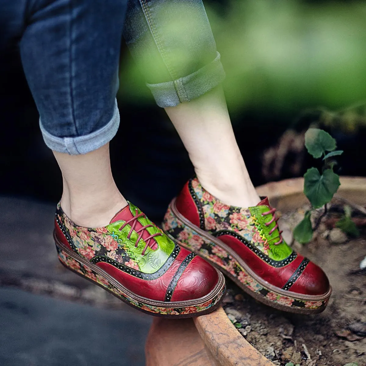 Ciuyurra Vintage Women Brogues