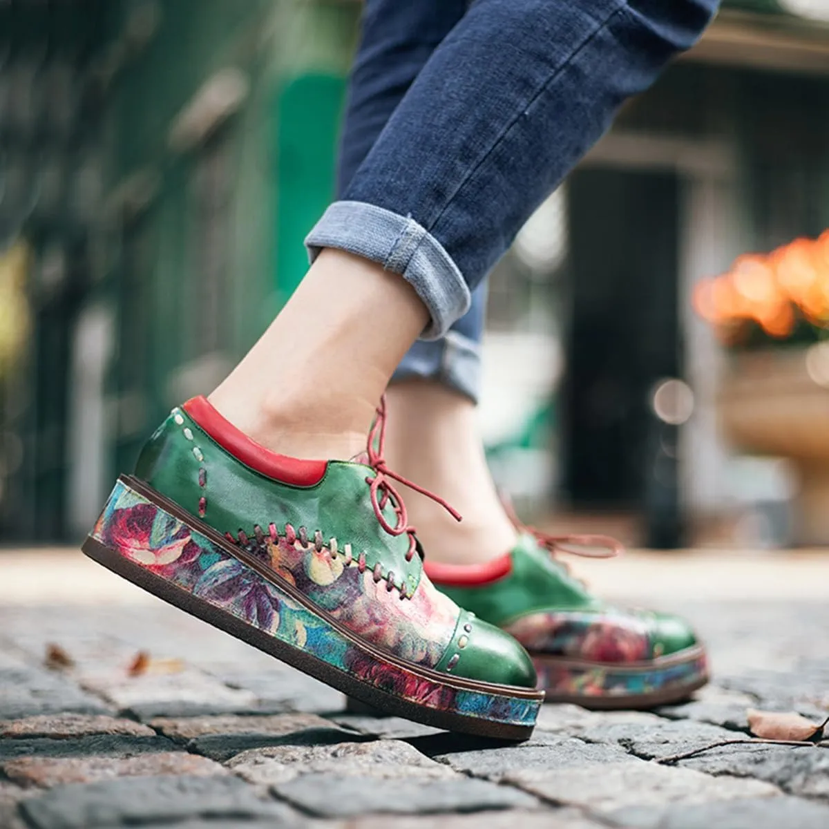 Ciuyurra Vintage Women Brogues