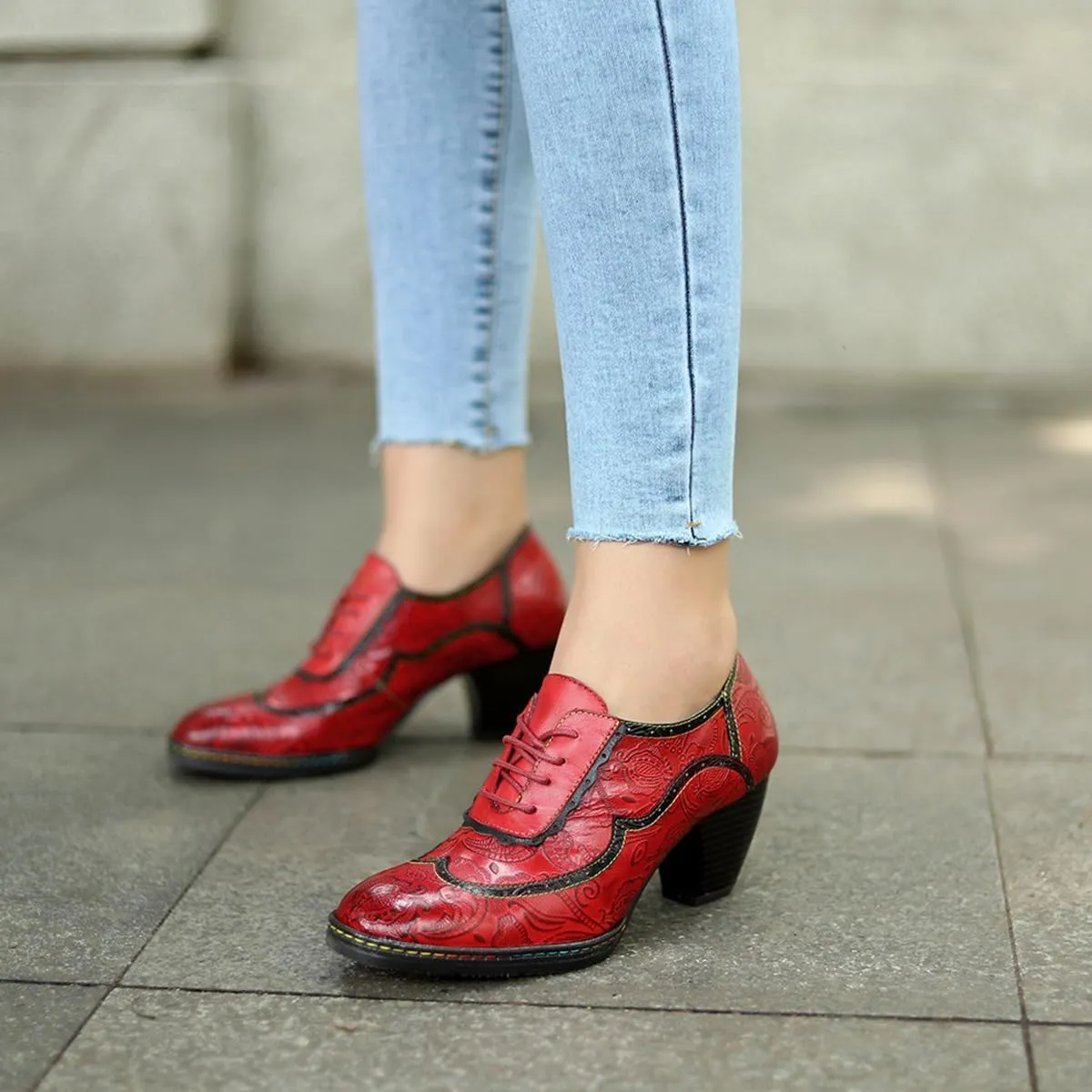 Ciuyurra Vintage Women Brogues