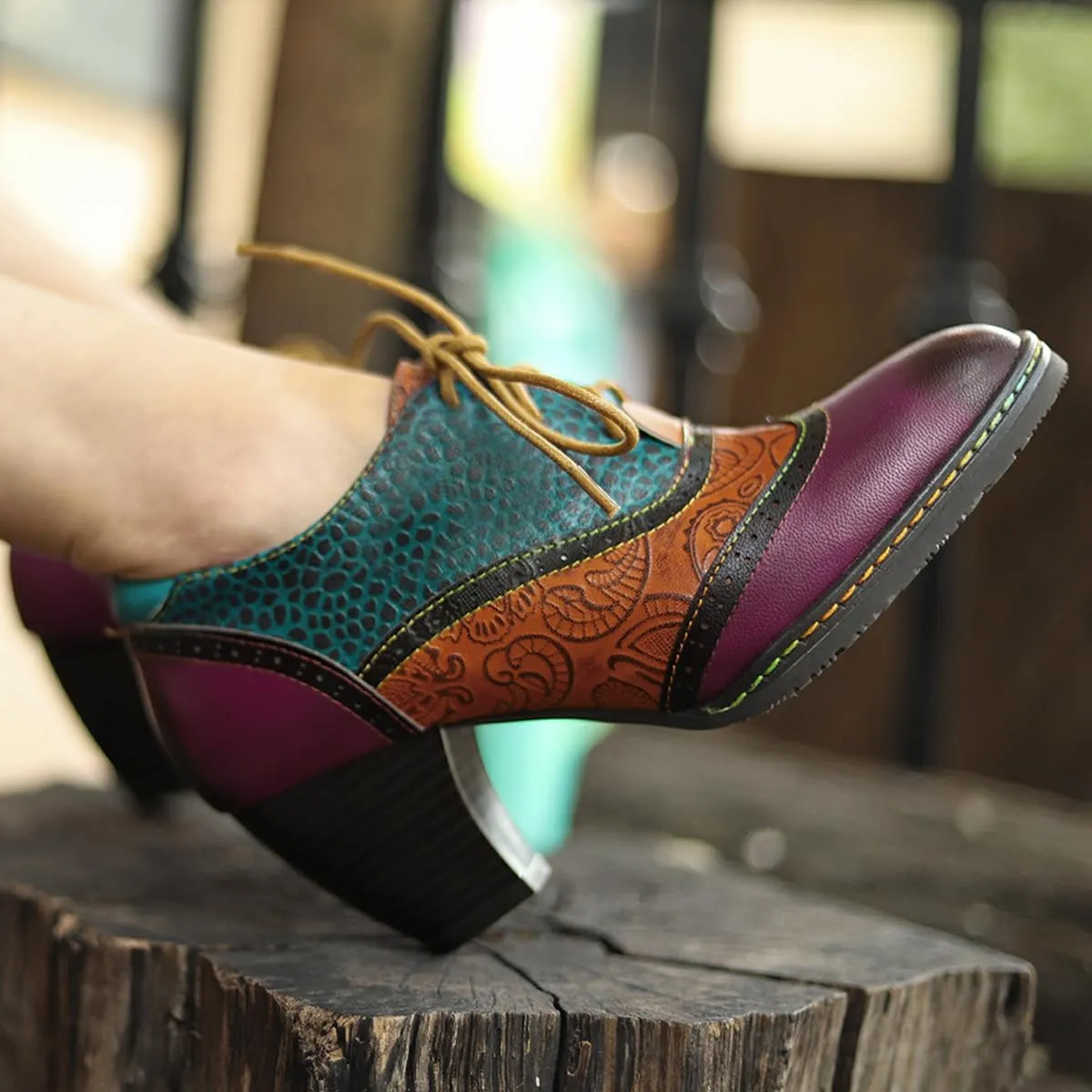 Ciuyurra Vintage Women Brogues