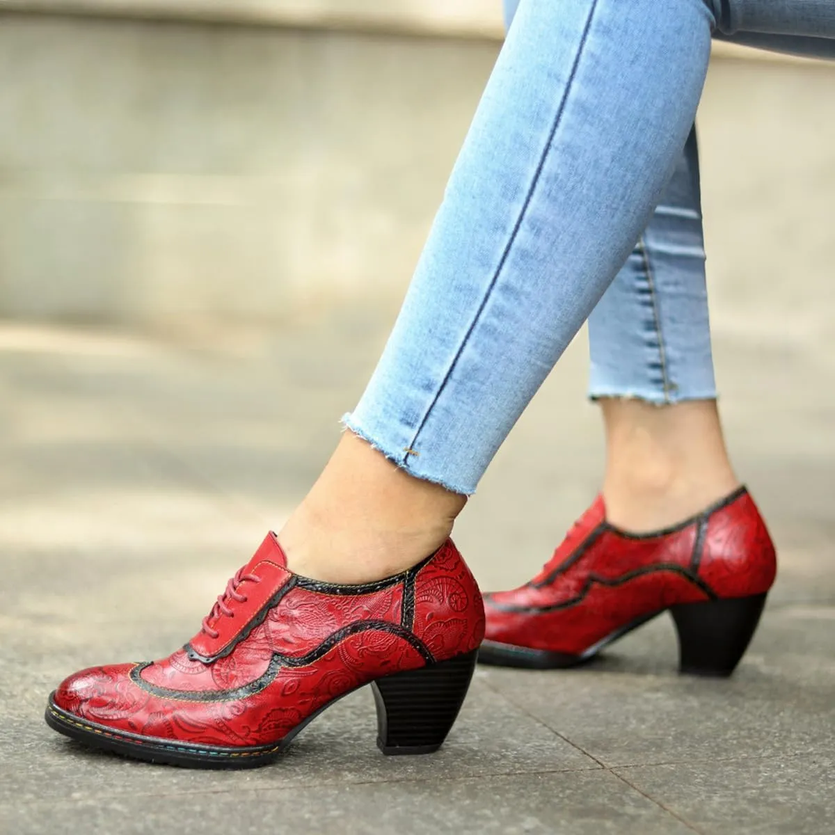 Ciuyurra Vintage Women Brogues
