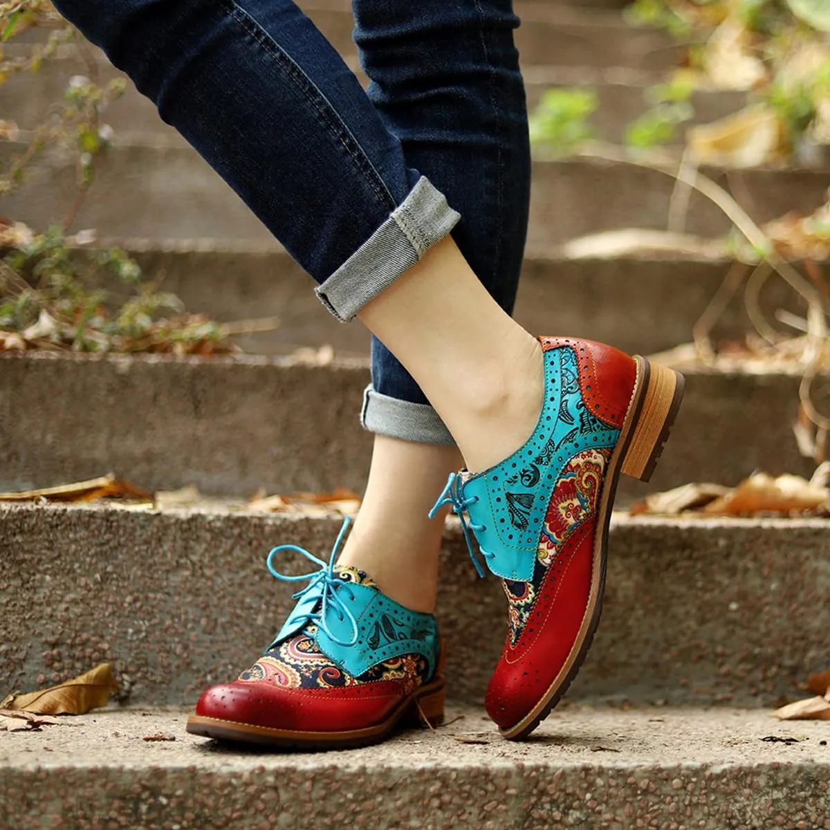 Ciuyurra Vintage Women Brogues