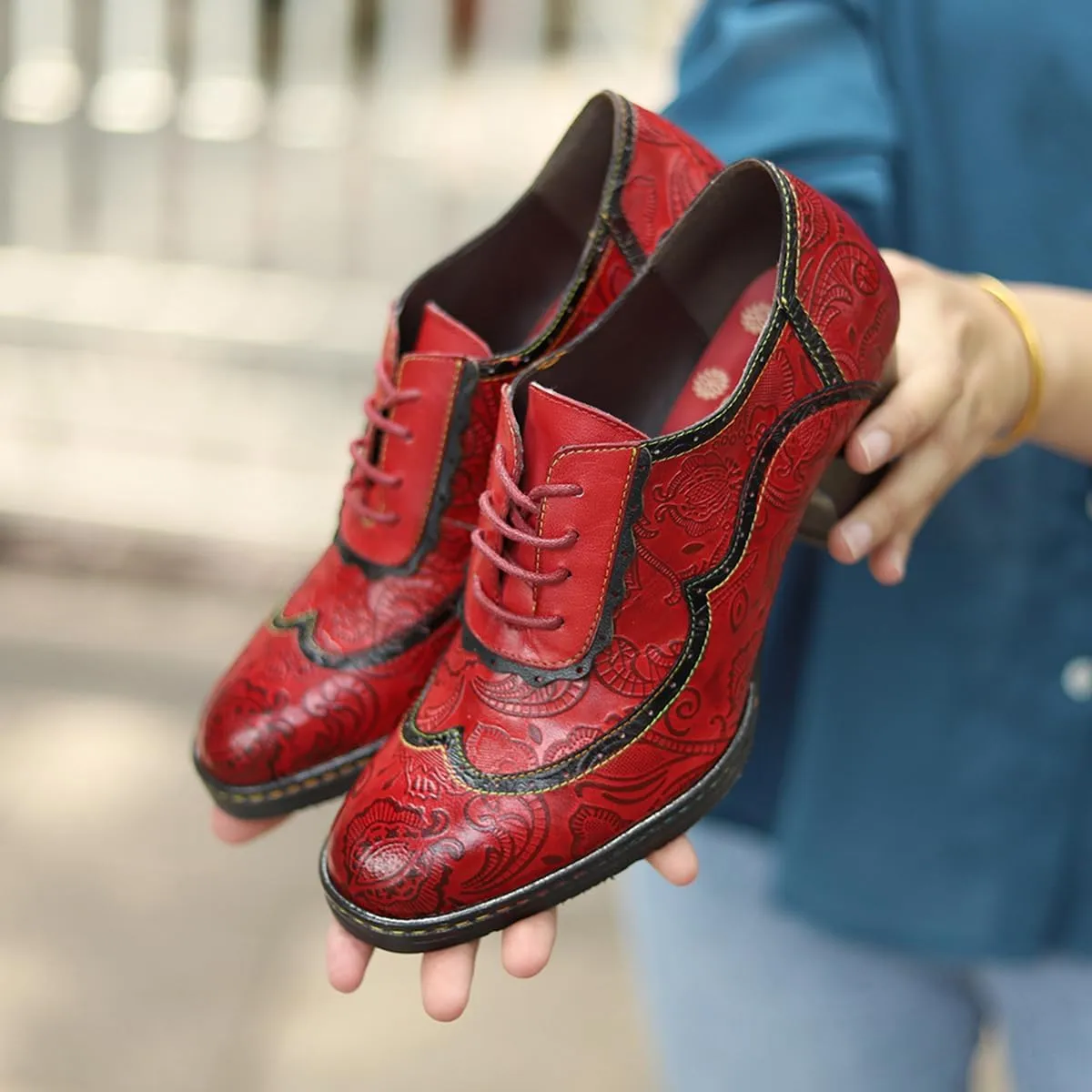 Ciuyurra Vintage Women Brogues
