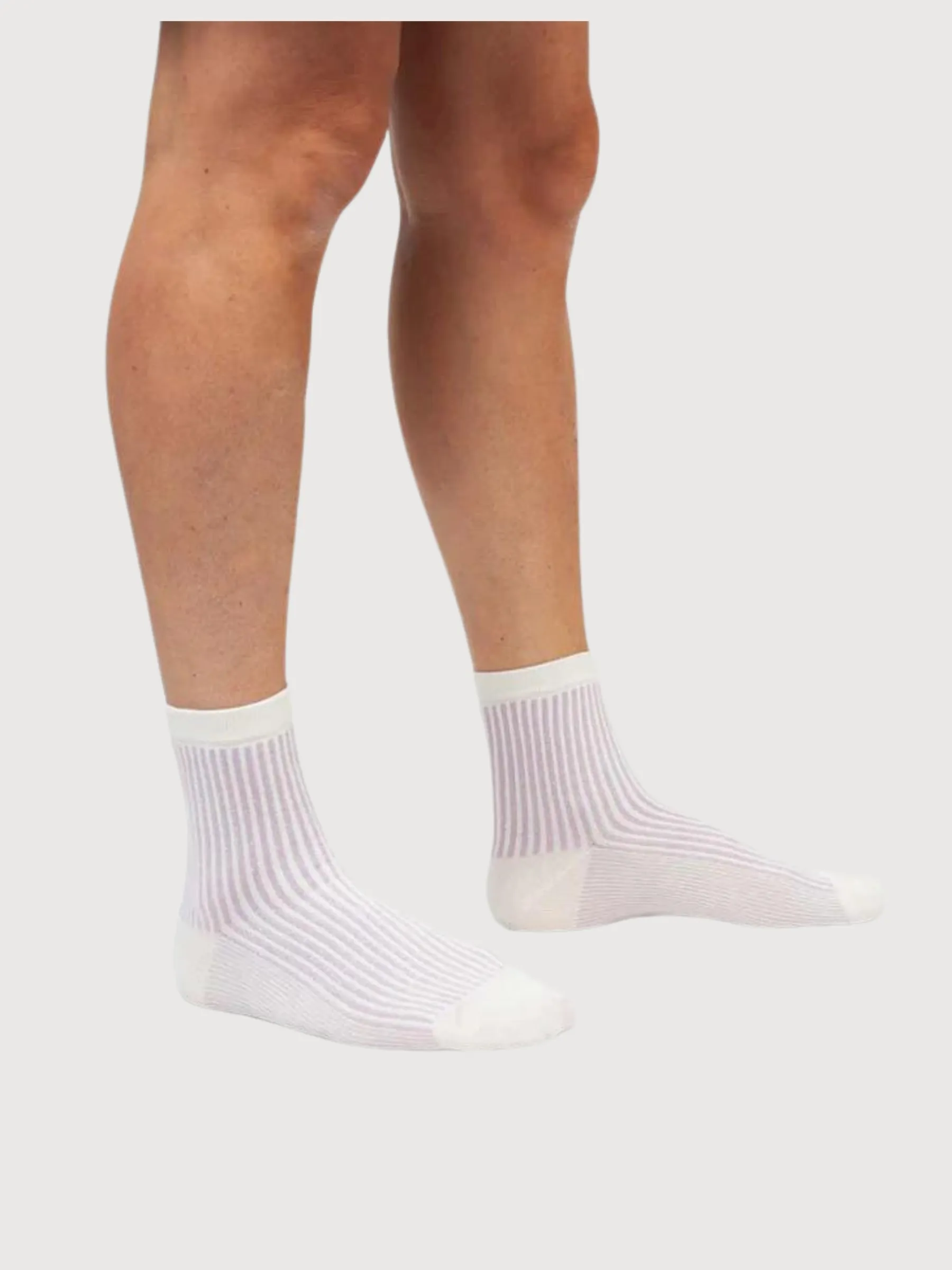 Classic Socks Lavender Stripes Organic Cotton | DillySocks