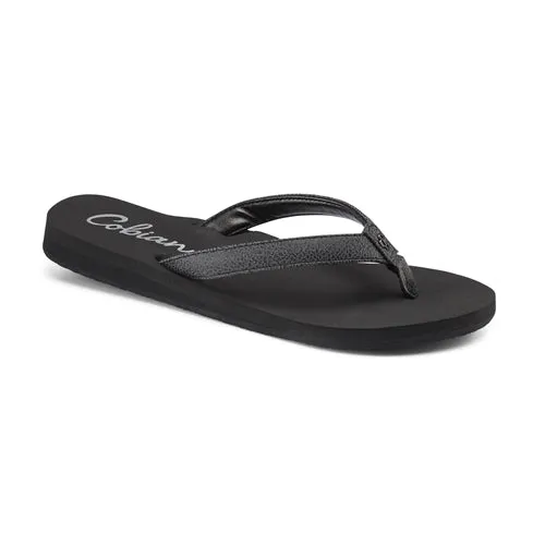 Cobian Women's Skinny Bounce Sandals - Black SKB16-001