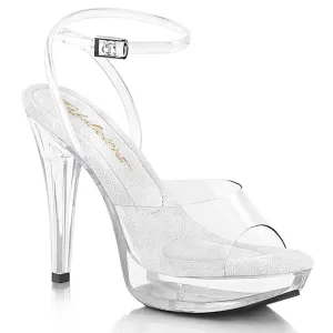 COCKTAIL-506 Fabulicious Sexy Clear Perspex Posing Comp Shoes