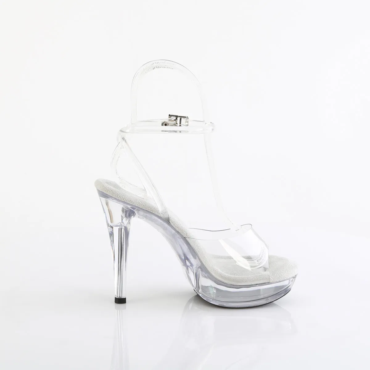COCKTAIL-506 Fabulicious Sexy Clear Perspex Posing Comp Shoes