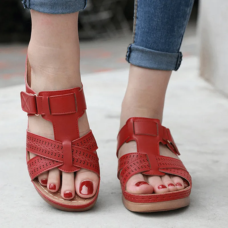 Comelyy Premium Comfy Vintage Open Toe Sandal