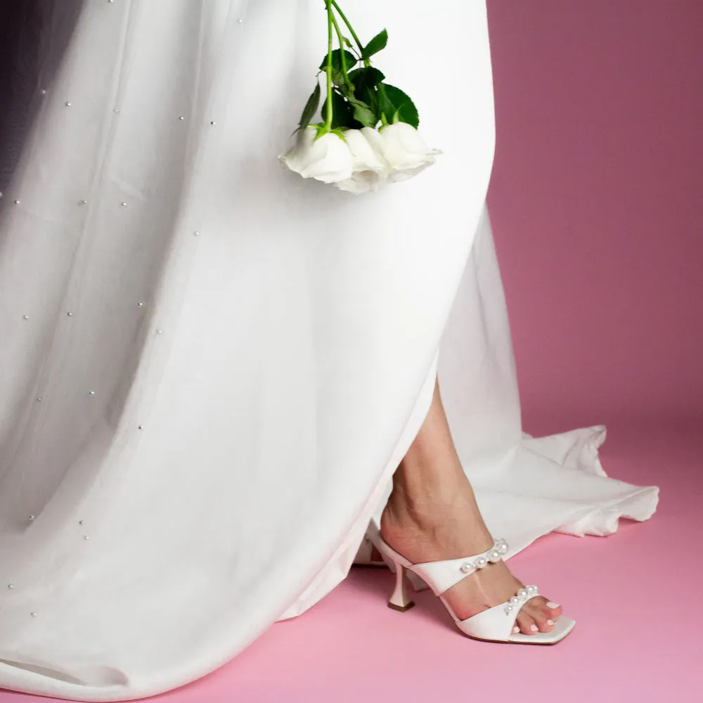 COMING SOON | Raina White Satin