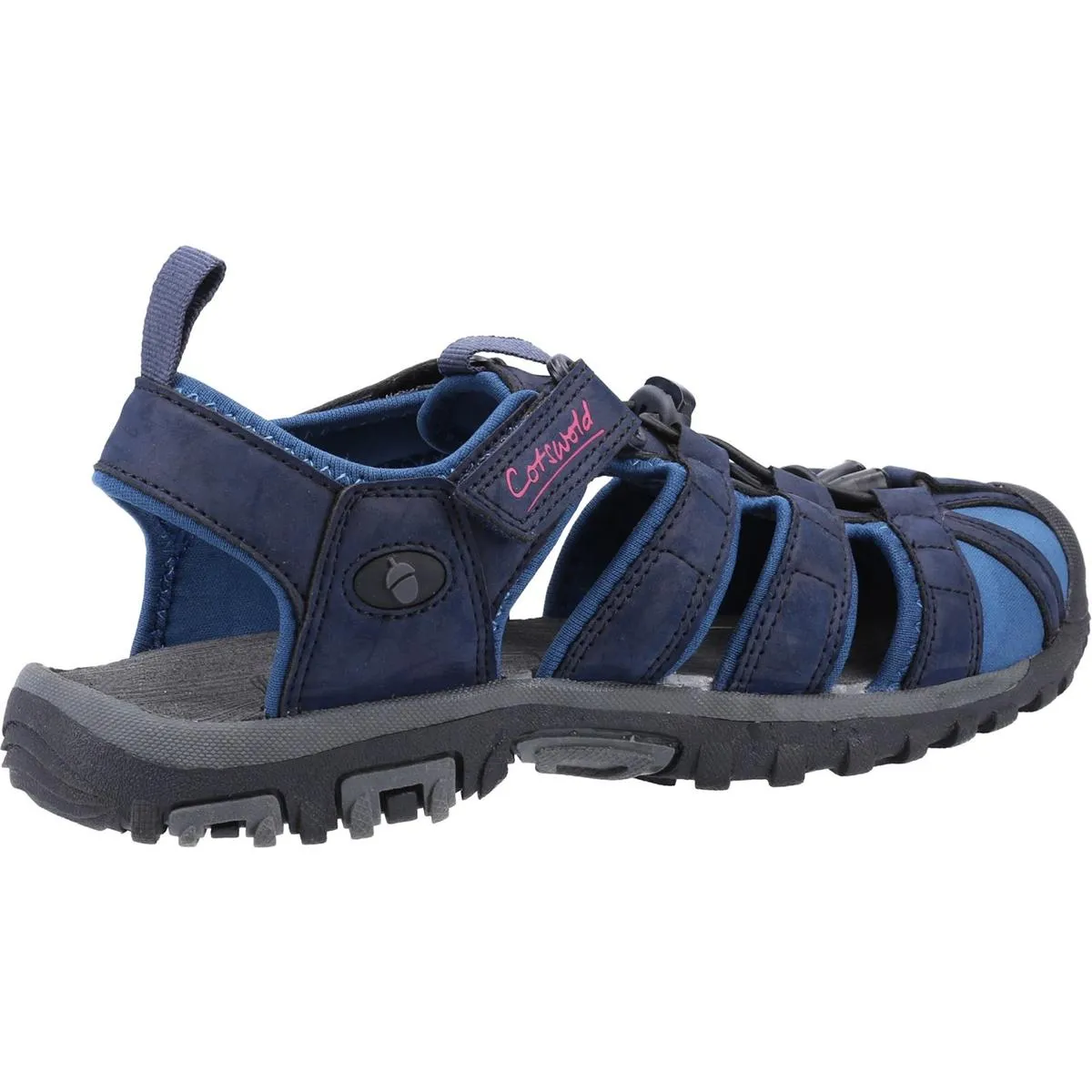 Cotswold Colesbourne Ladies Sandal Navy/Fuchsia