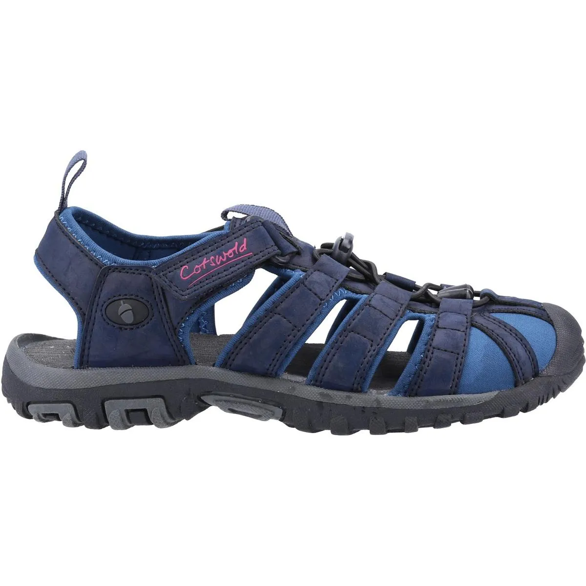 Cotswold Colesbourne Ladies Sandal Navy/Fuchsia