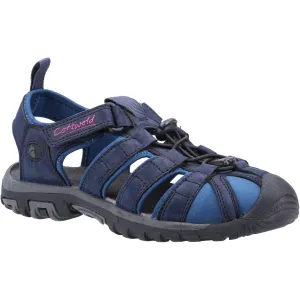 Cotswold Colesbourne Ladies Sandal Navy/Fuchsia