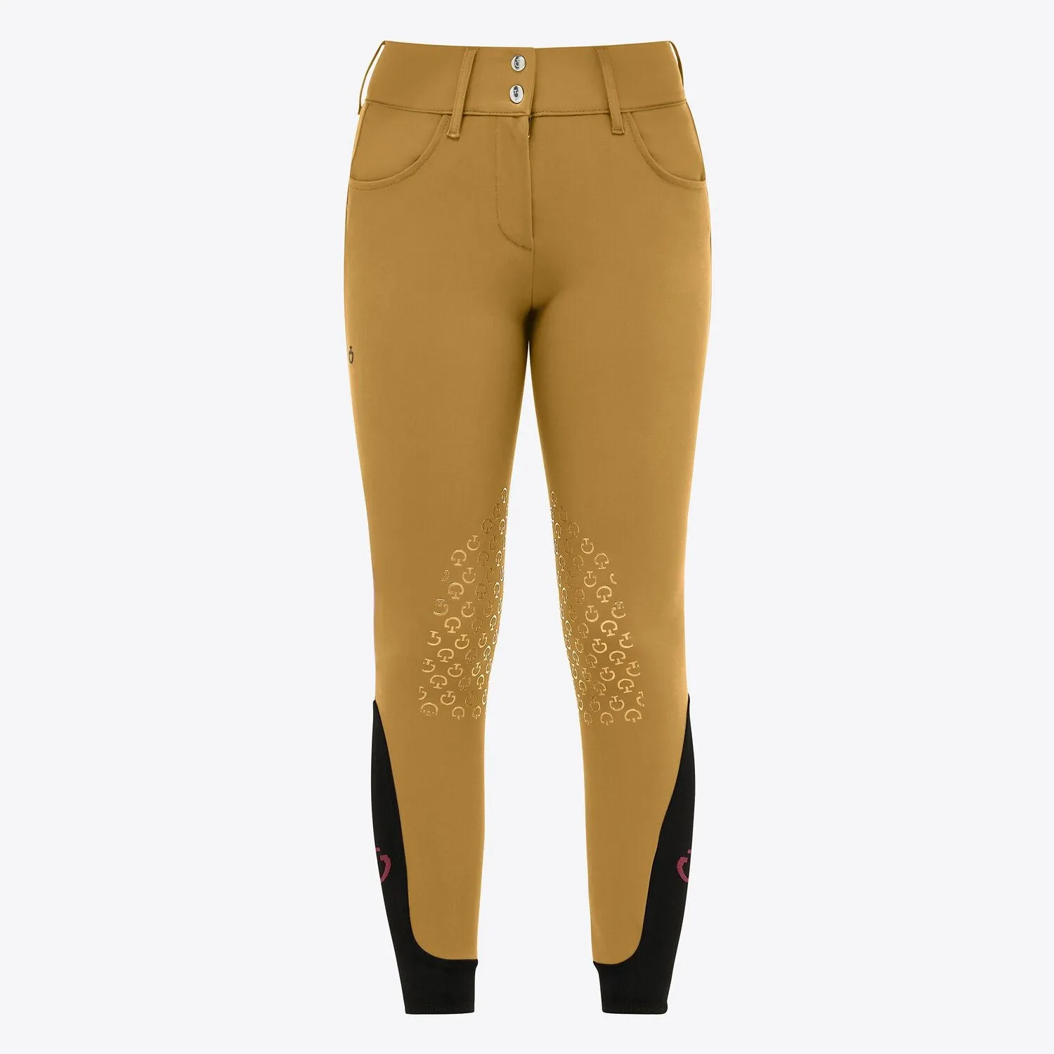 CT Women's American Breeches with Knee Grip Golden Ochre