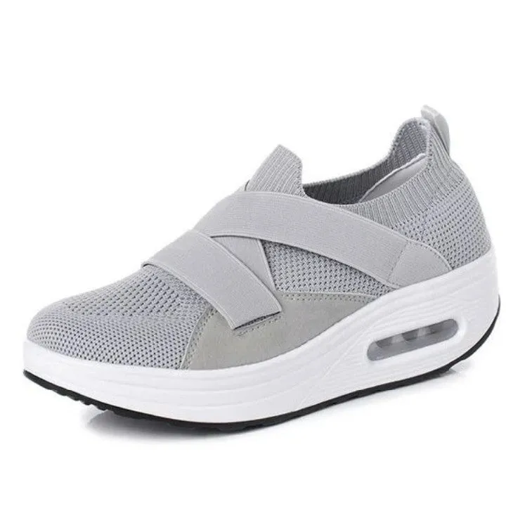 Cuzcare Casual Orthopedic Slip On Ladies Walking Shoes