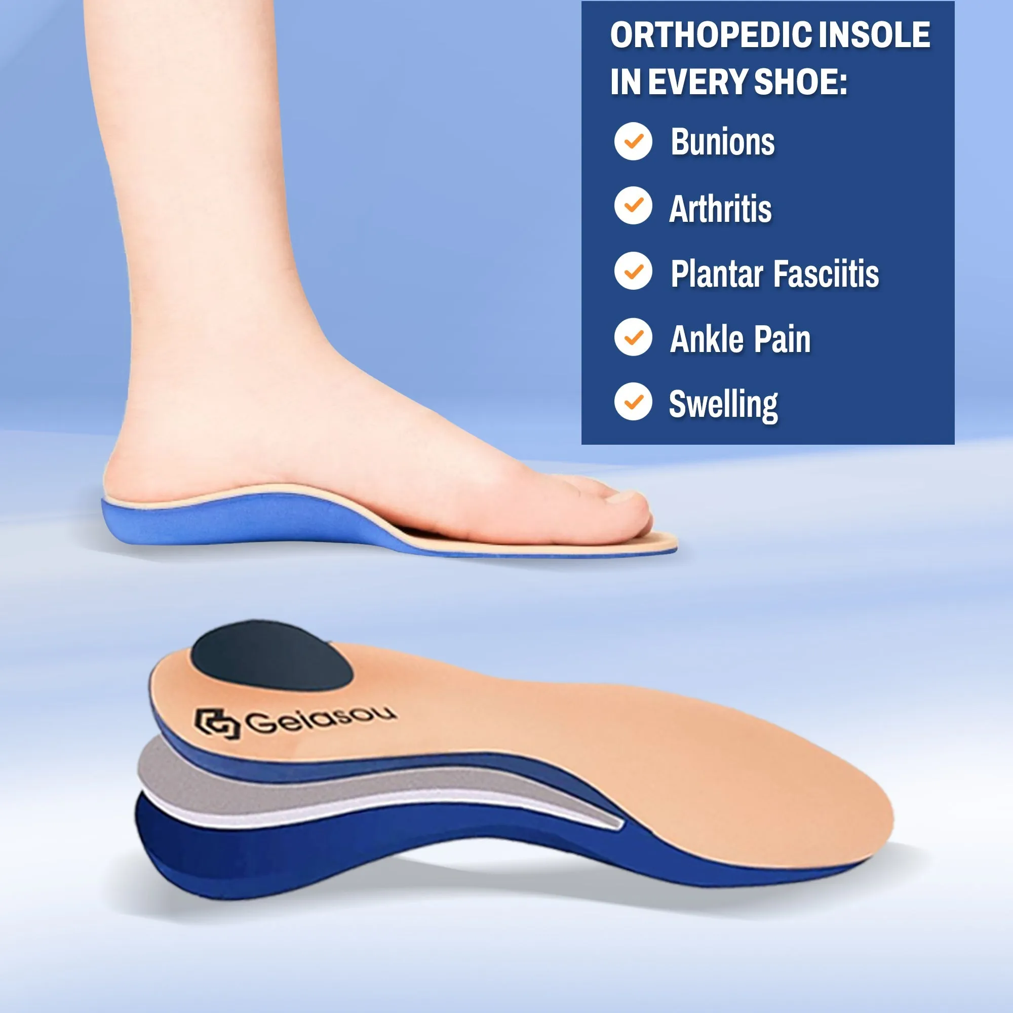 Cuzcare Casual Orthopedic Slip On Ladies Walking Shoes