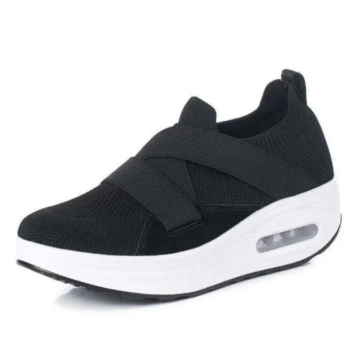 Cuzcare Casual Orthopedic Slip On Ladies Walking Shoes