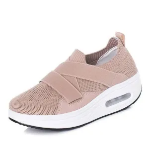 Cuzcare Casual Orthopedic Slip On Ladies Walking Shoes