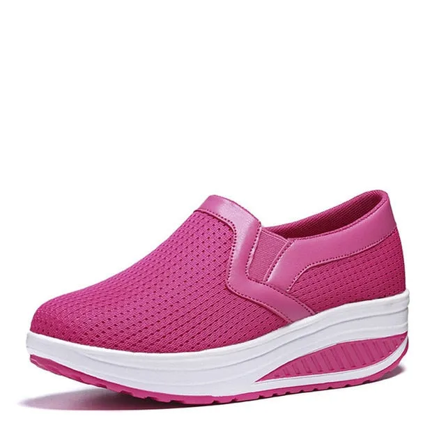 Cuzcare Orthopedic Women Shoes Breathable Slip On Arch Support Non-slip