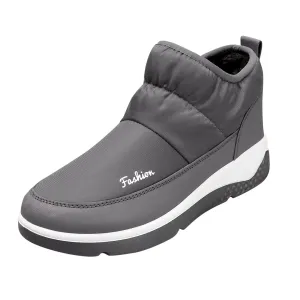 Cuzcare Orthopedic Women Winter Boots Waterproof Warm Soft AntiSlip Casual Ankle Boots