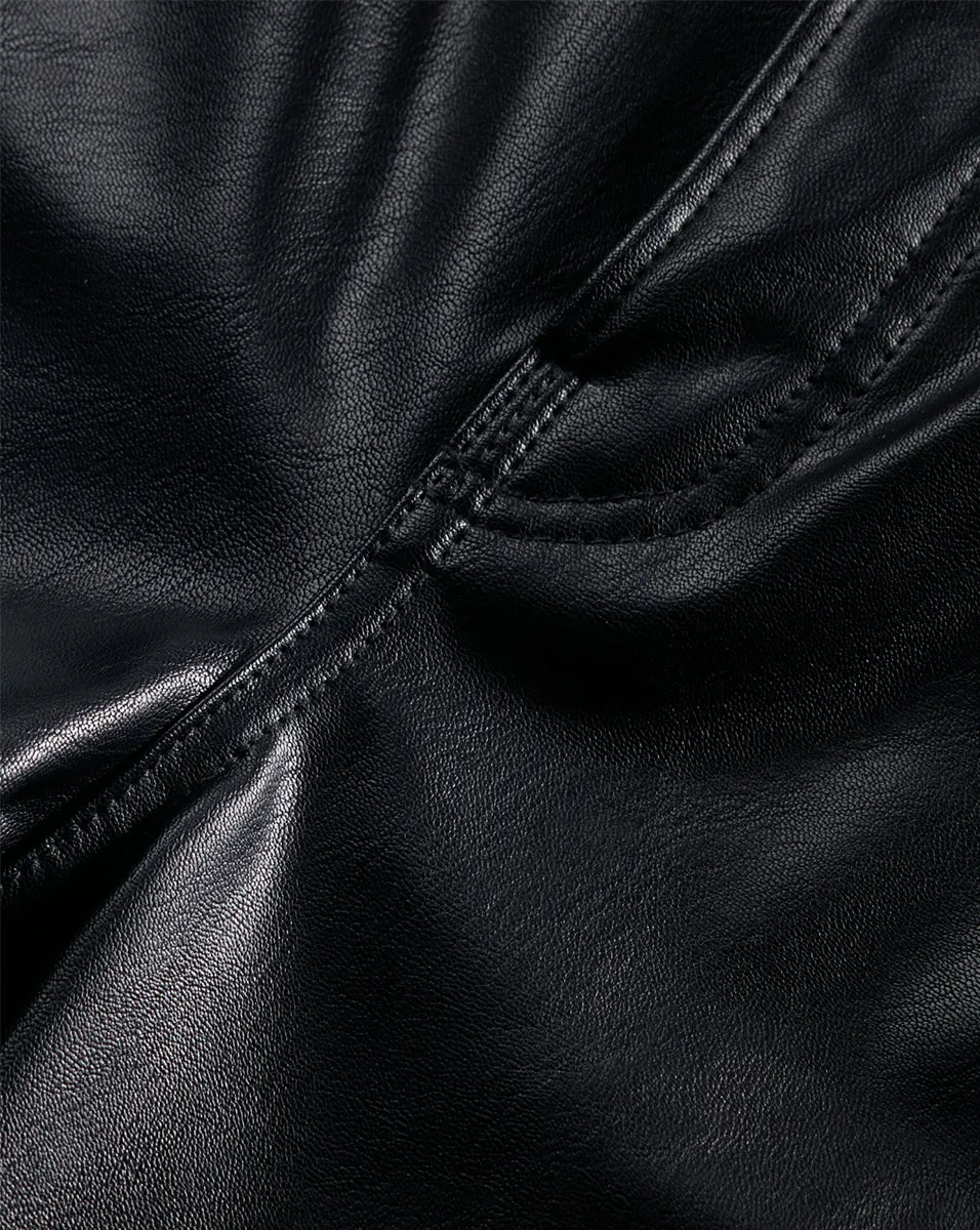 Debbie Vegan Leather Skinny Pant