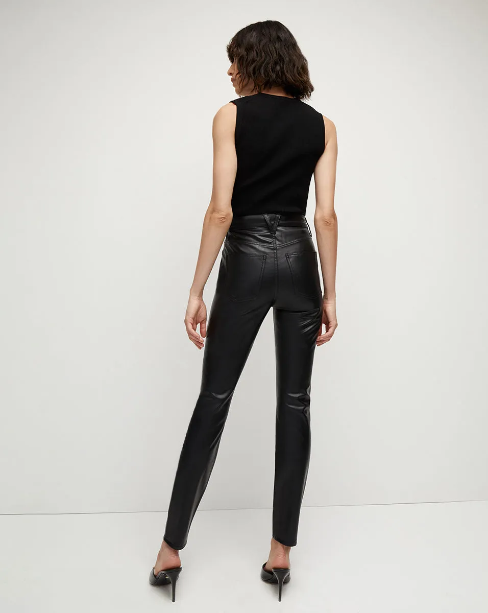 Debbie Vegan Leather Skinny Pant