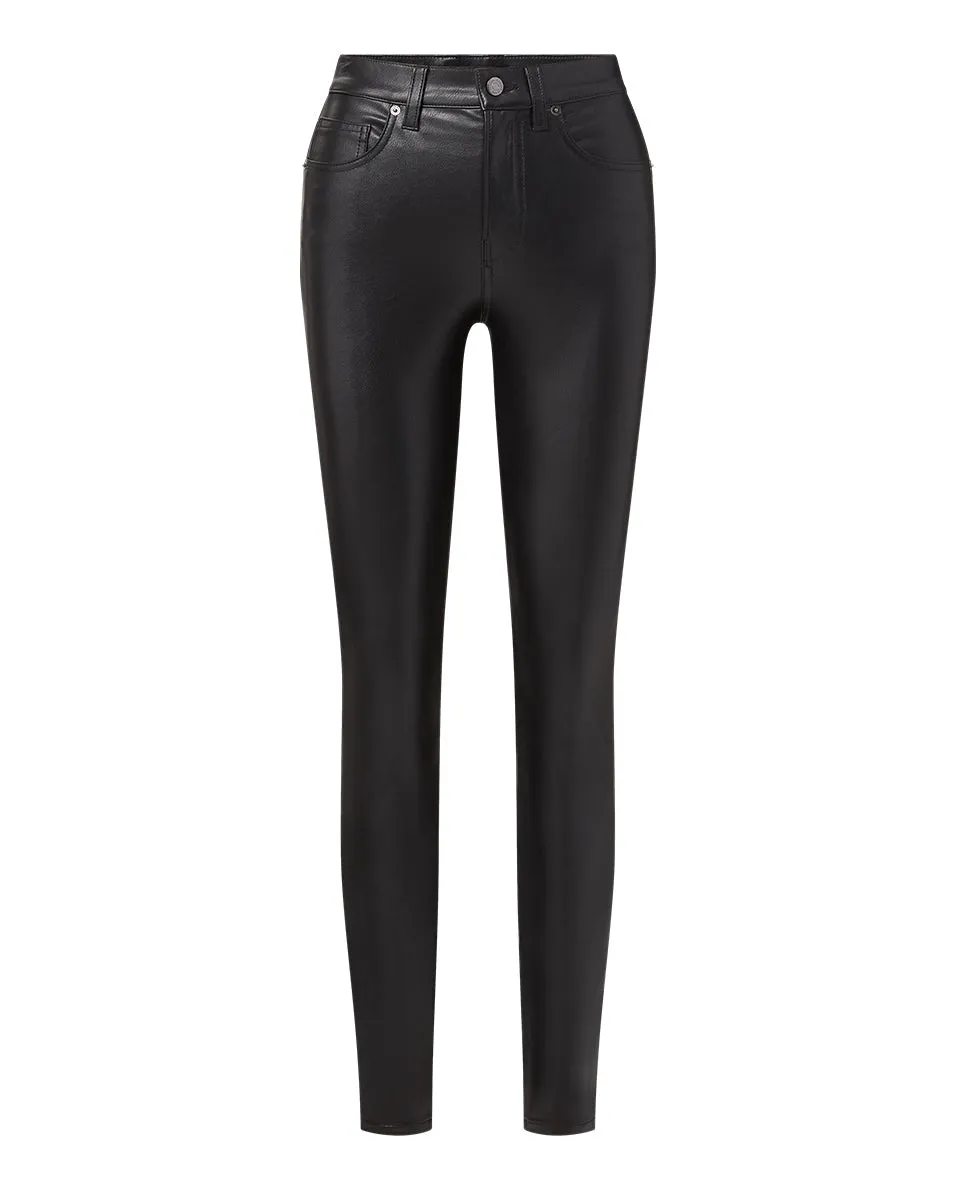Debbie Vegan Leather Skinny Pant