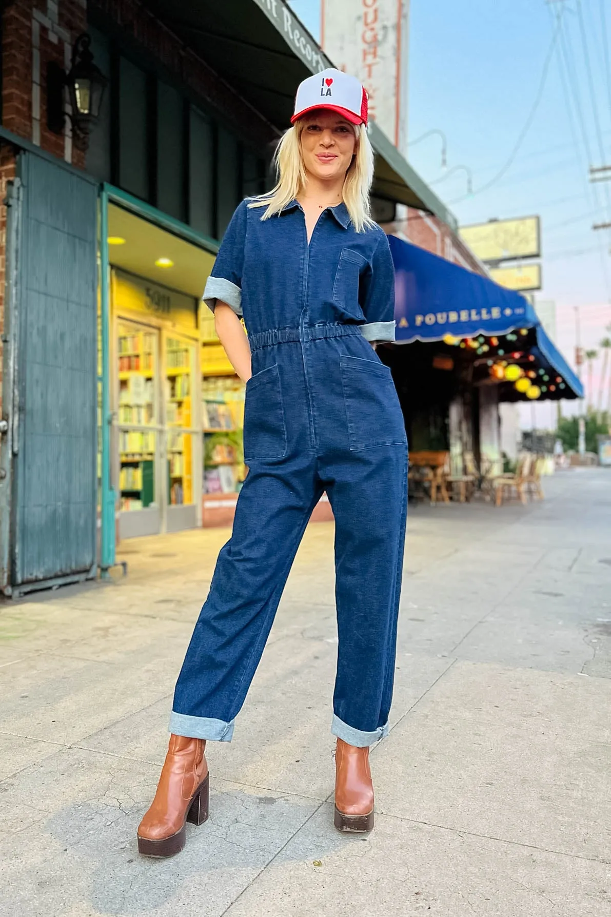 Denim Coverall