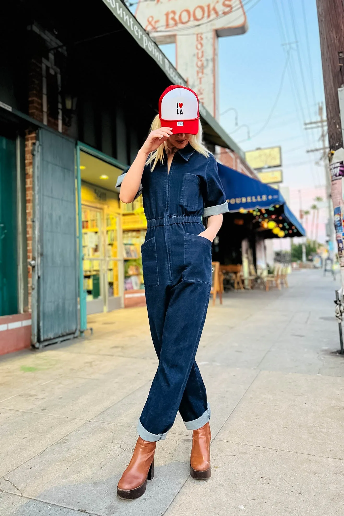 Denim Coverall