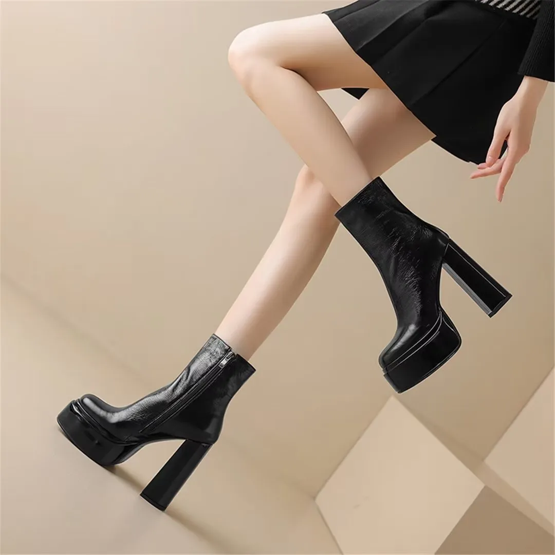 Diamoré Luxe Heel Boots