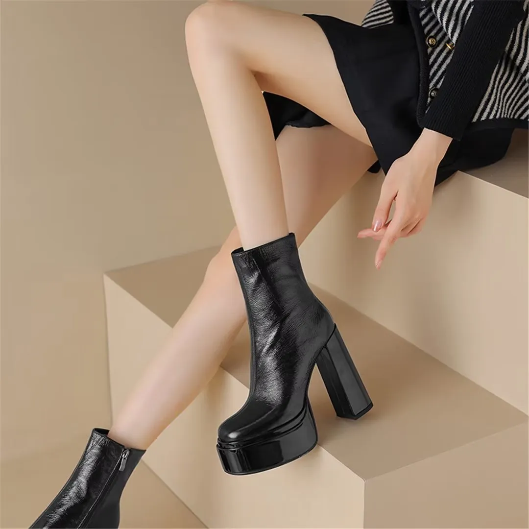 Diamoré Luxe Heel Boots