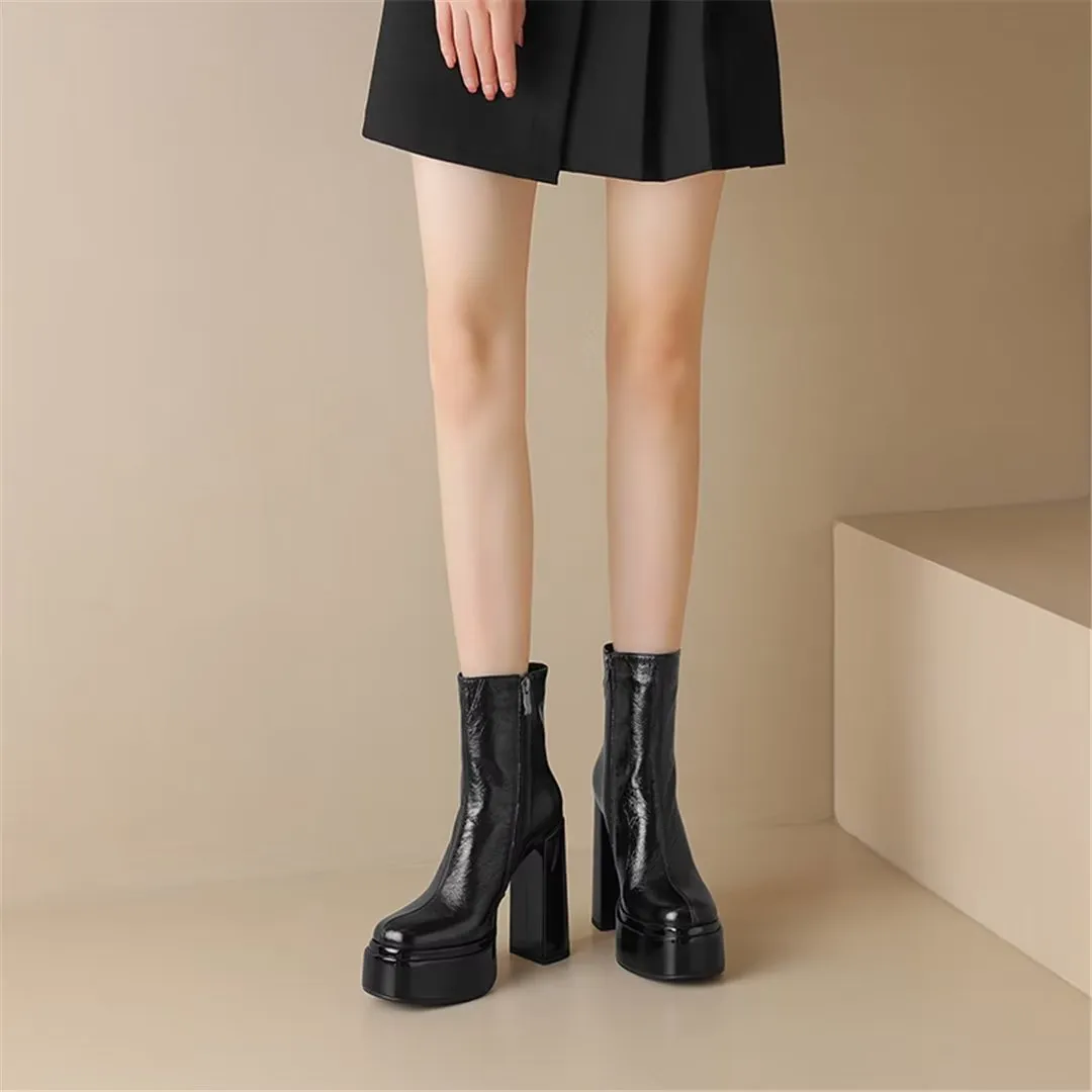 Diamoré Luxe Heel Boots