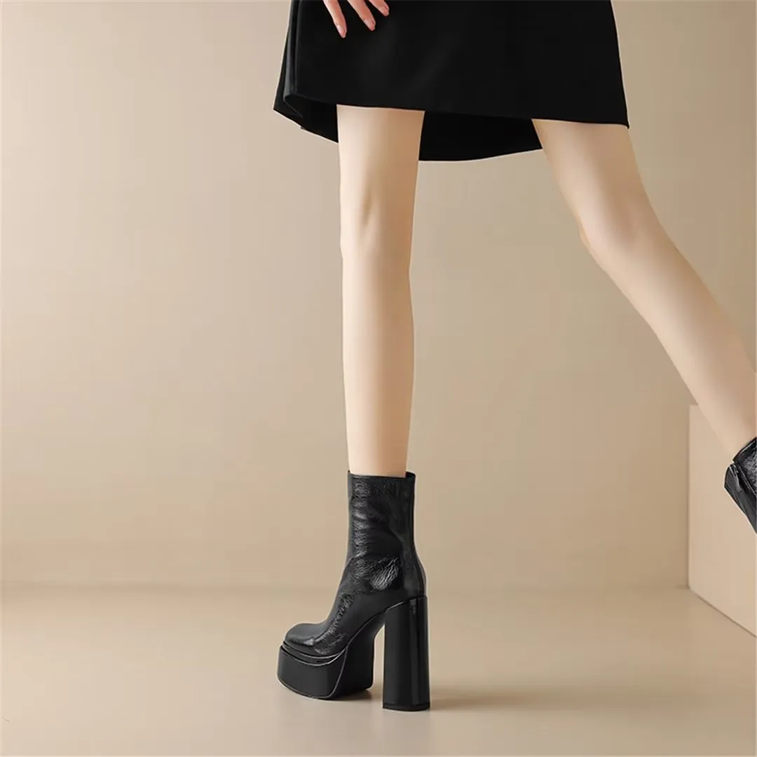 Diamoré Luxe Heel Boots