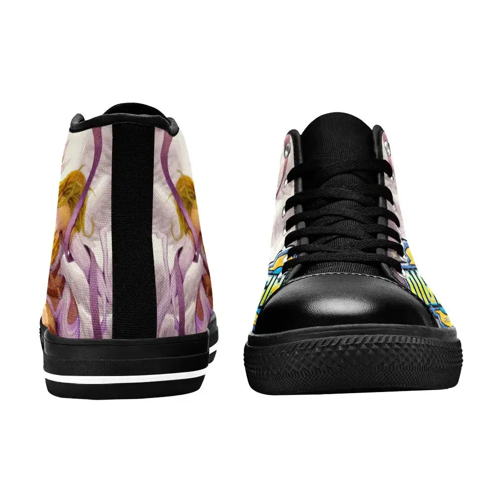 Digimon Adventure Angewomon Shoes High Top Sneakers for Kids and Adults