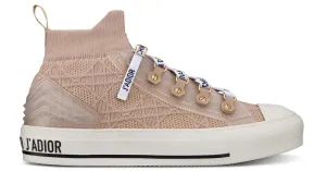 DIOR TECHNICAL KNIT WOMEN'S WALK'N DIOR HIGH-TOP SNEAKERS
