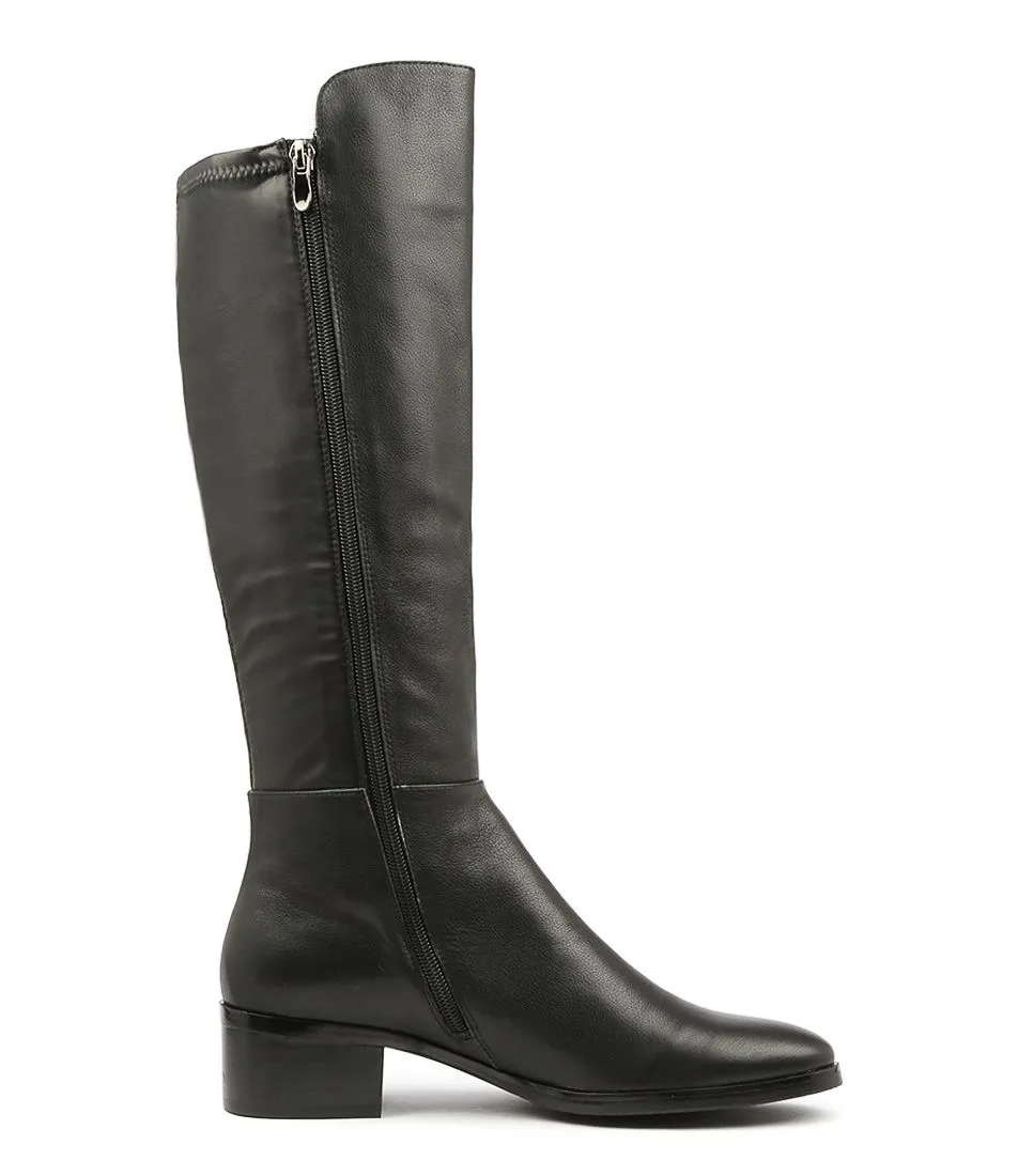 Django & Juliette Tetley Black Heel Stretch