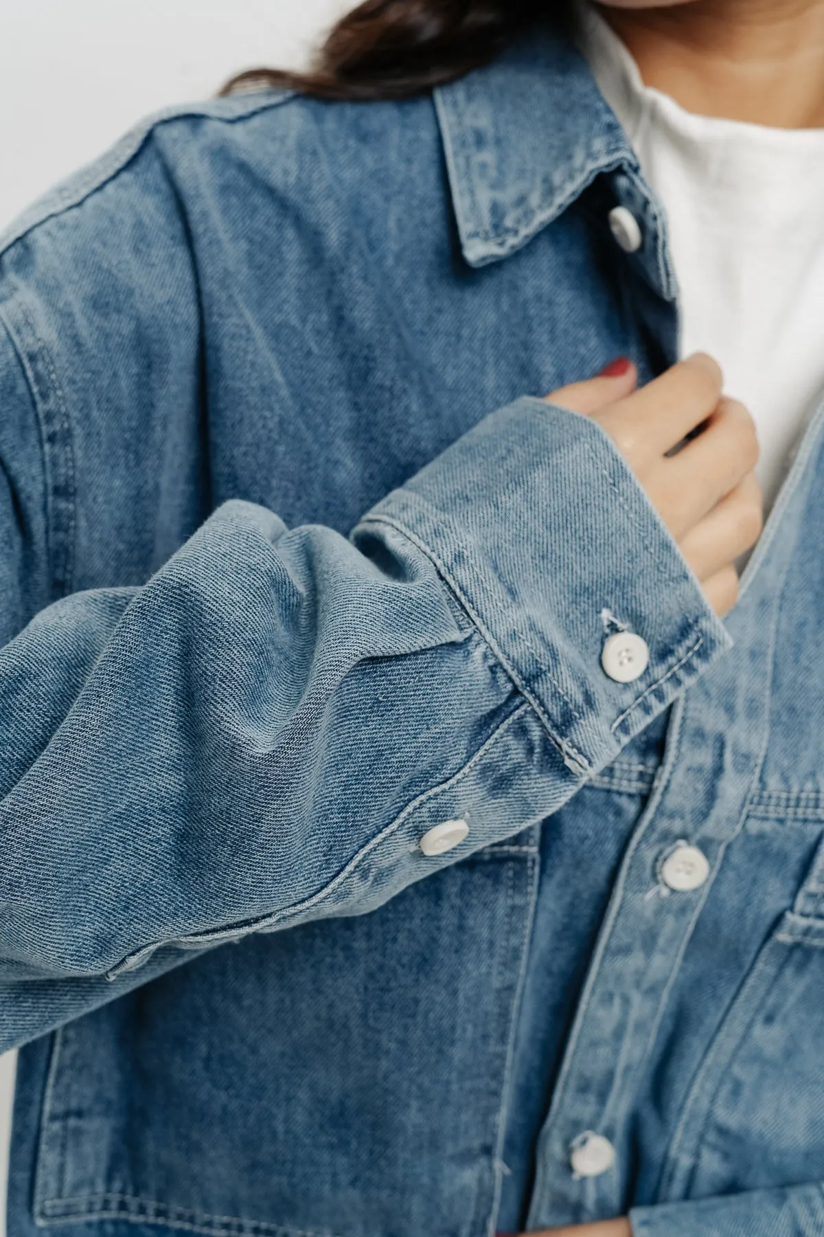 Double Pocket Denim Jacket
